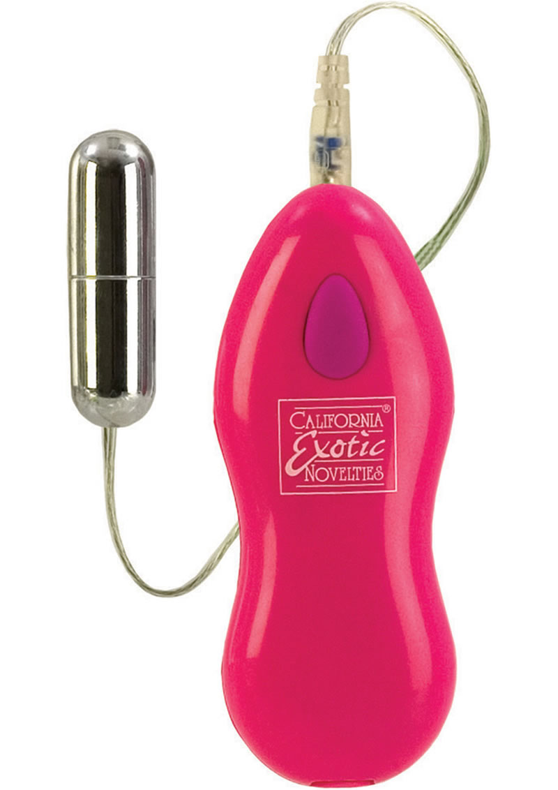 Ballistic Slimline Bullet With Versatile Plug In Jack 2 Speed Remote 2.2 Inch Pink