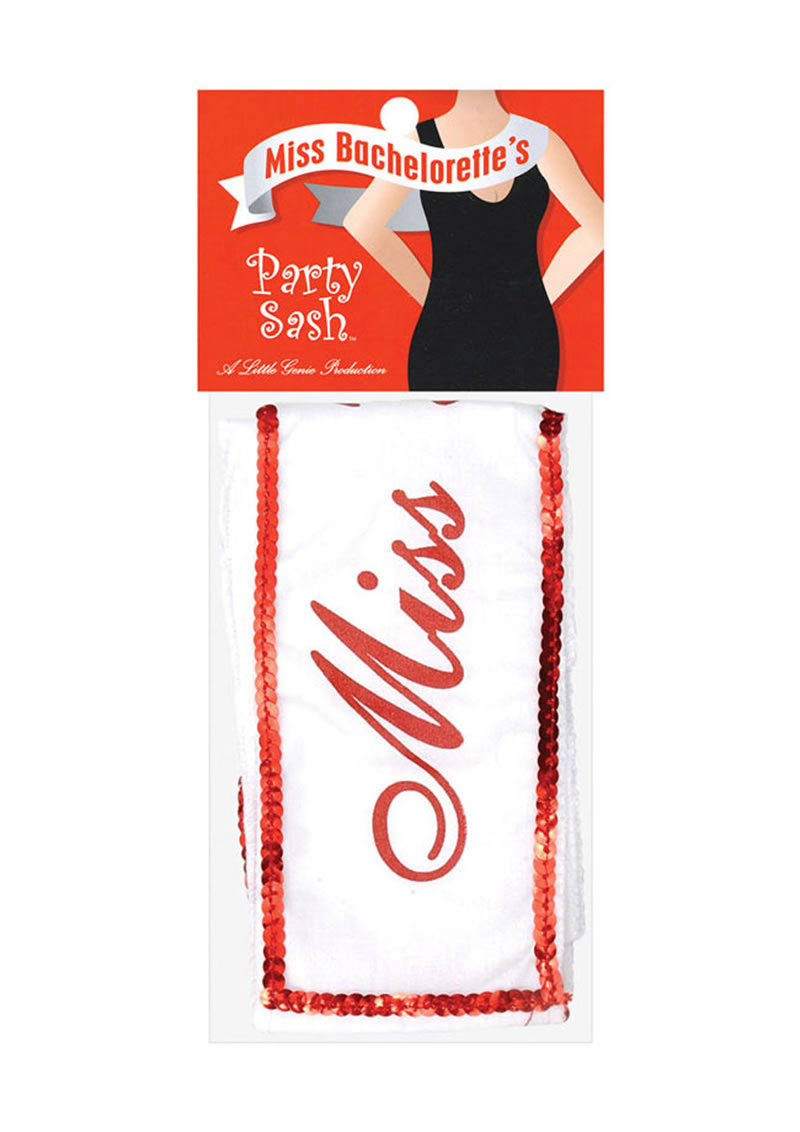 Miss Bachelorette Party Sash 5 Foot