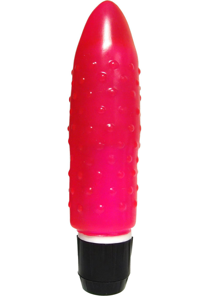 Mini Caribbean Vibrator Number 2 Waterproof 5.75 Inch Red