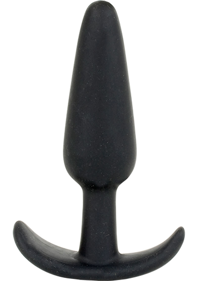 Mood Naughty Silicone Anal Plug Small Black