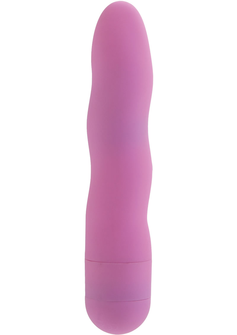 First Time Mini Power Swirl Vibrator Waterproof 4.5 Inch Pink