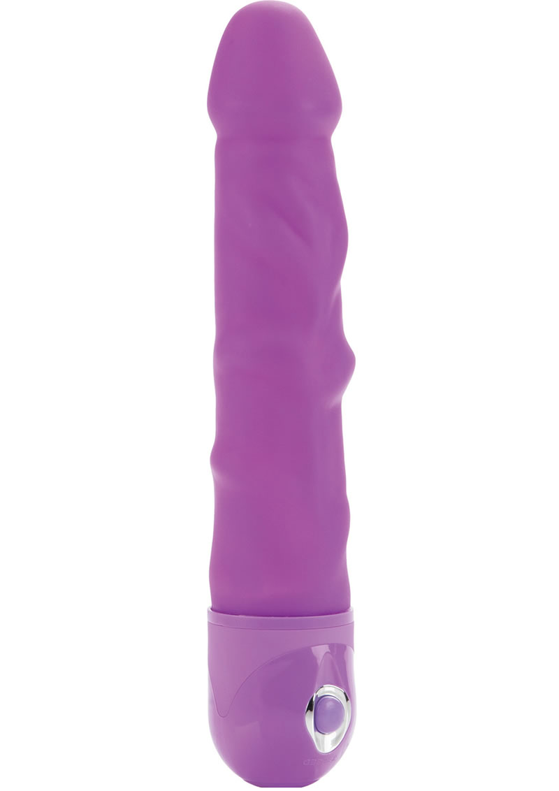 Power Stud Rod Vibrator Waterproof Purple 7 Inch