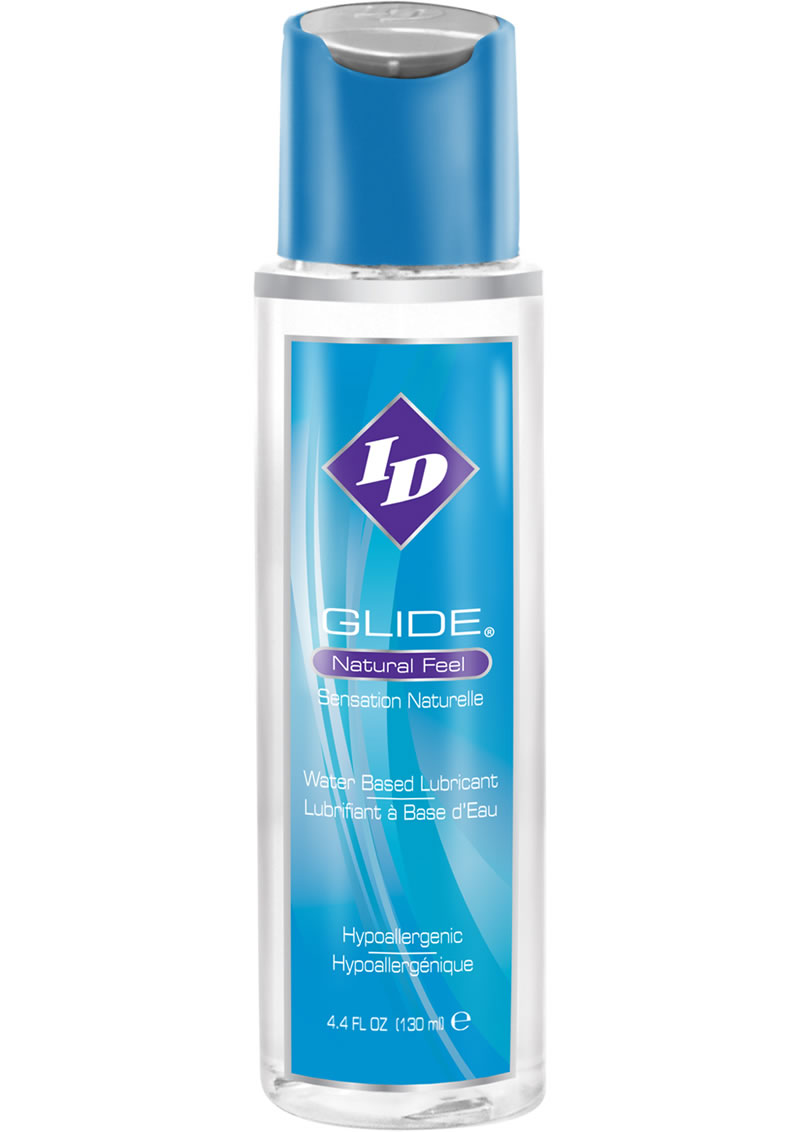 ID Glide Natural Feel Water Based Lubricant 4.4 Ounces