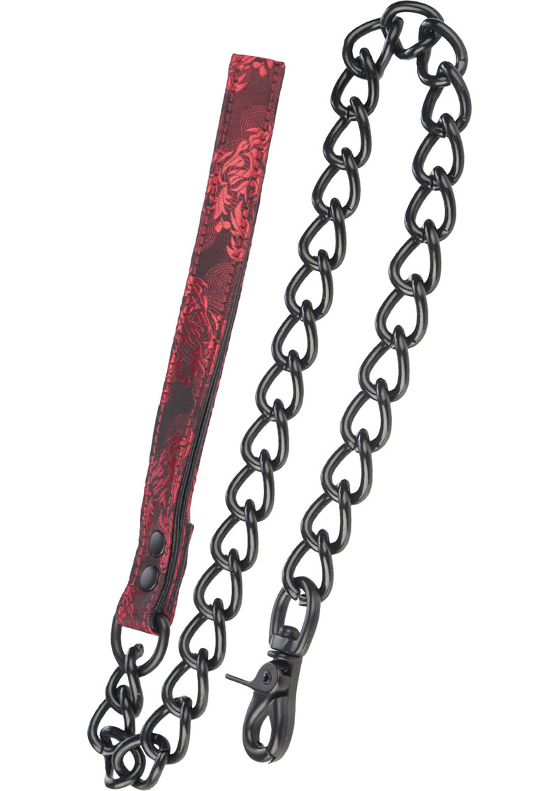 Scandal Leash Red/Black