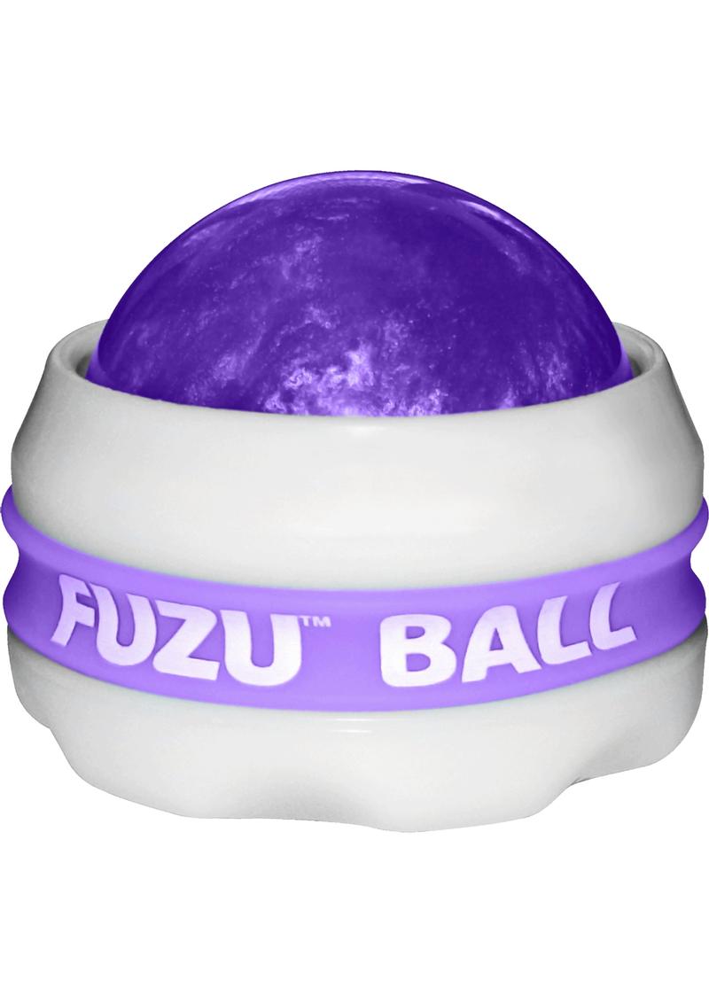 Fuzu Ball Handheld 360 Degrees Rolling Ball Massager Purple