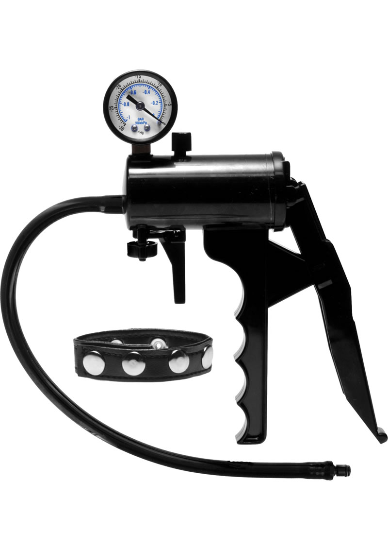 Size Matters Premium Gauge Pump Black