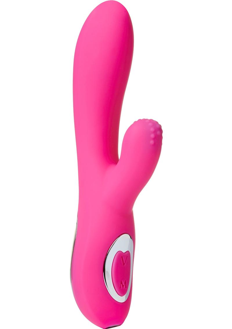 Femme Luxe 10 Function Dual Moter Rechargeable Silicone Vibe Waterproof Pink