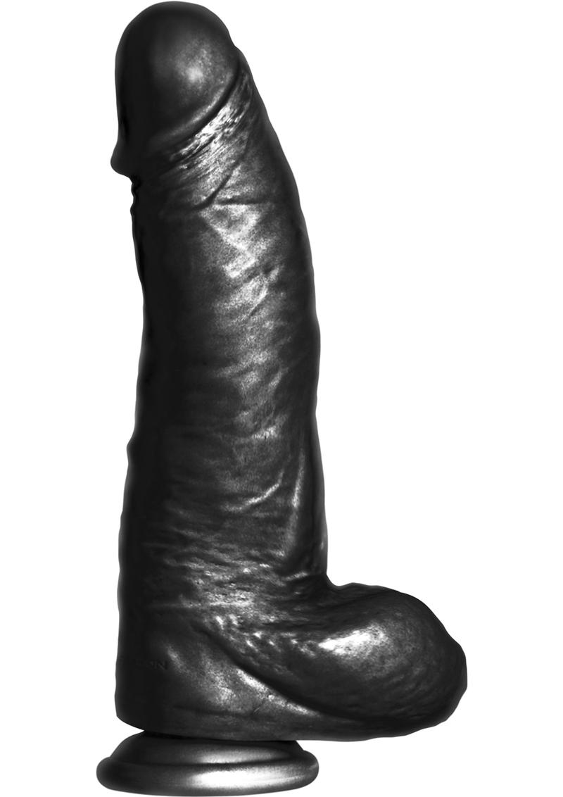 Falcon BBC Big Black Cock Phat Boy Realistic Dildo Black 10 Inch