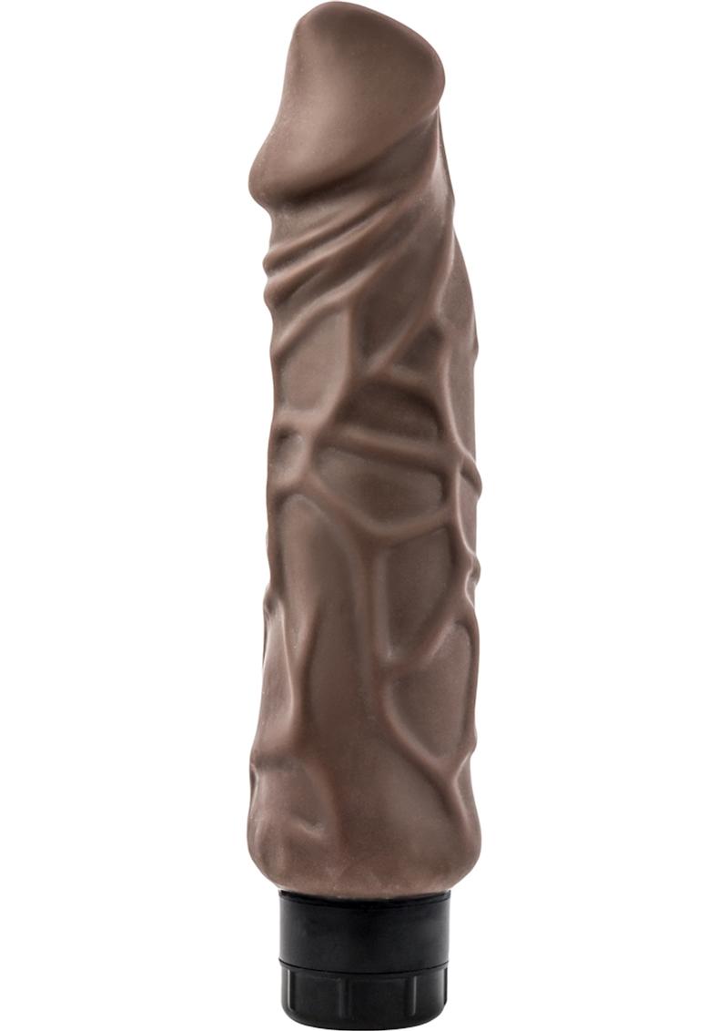 Au Naturel Home Wrecker Realistic Dildo Showerproof Brown 9.5 Inch