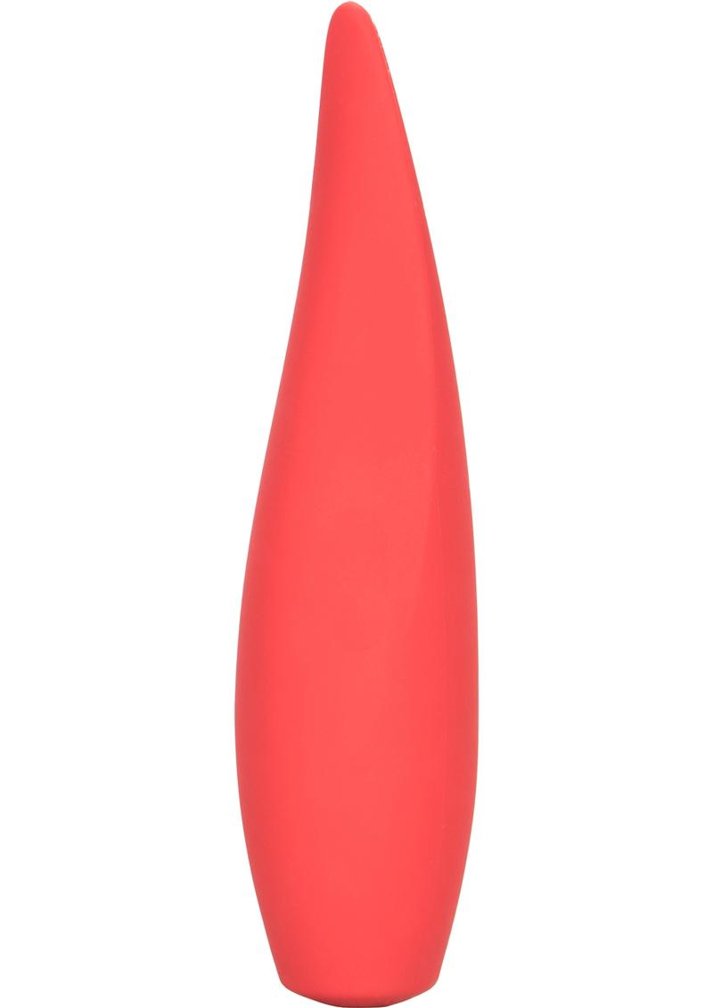 Red Hot Ember USB Rechargeable Silicone Massager Waterproof Red