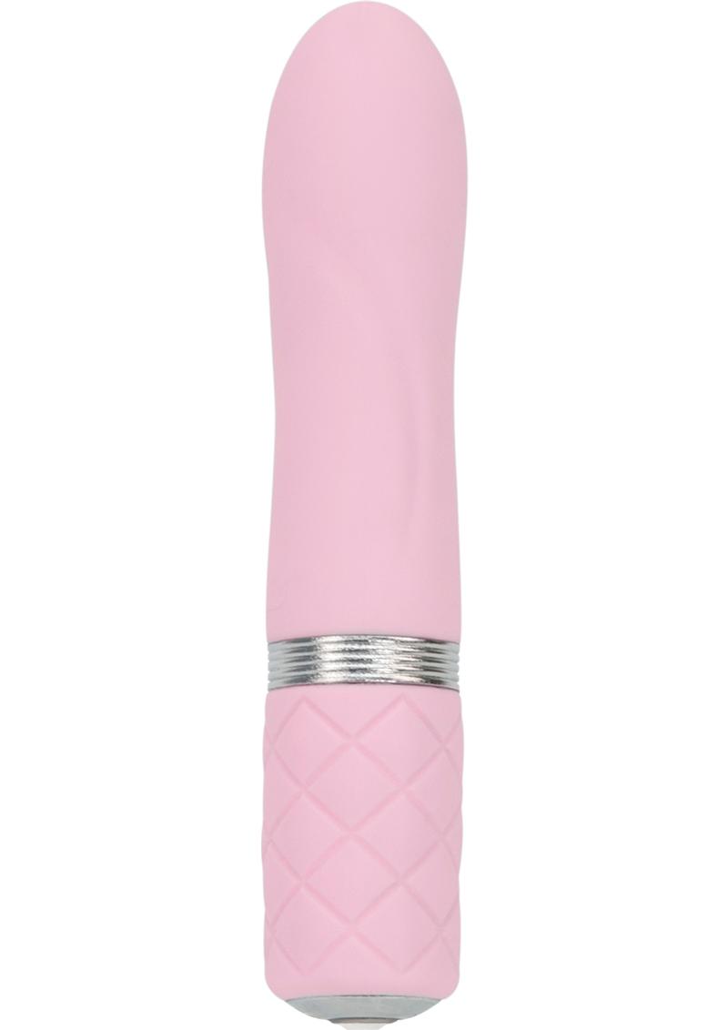 Pillow Talk Flirty USB Rechargeable Silicone Bullet Pink