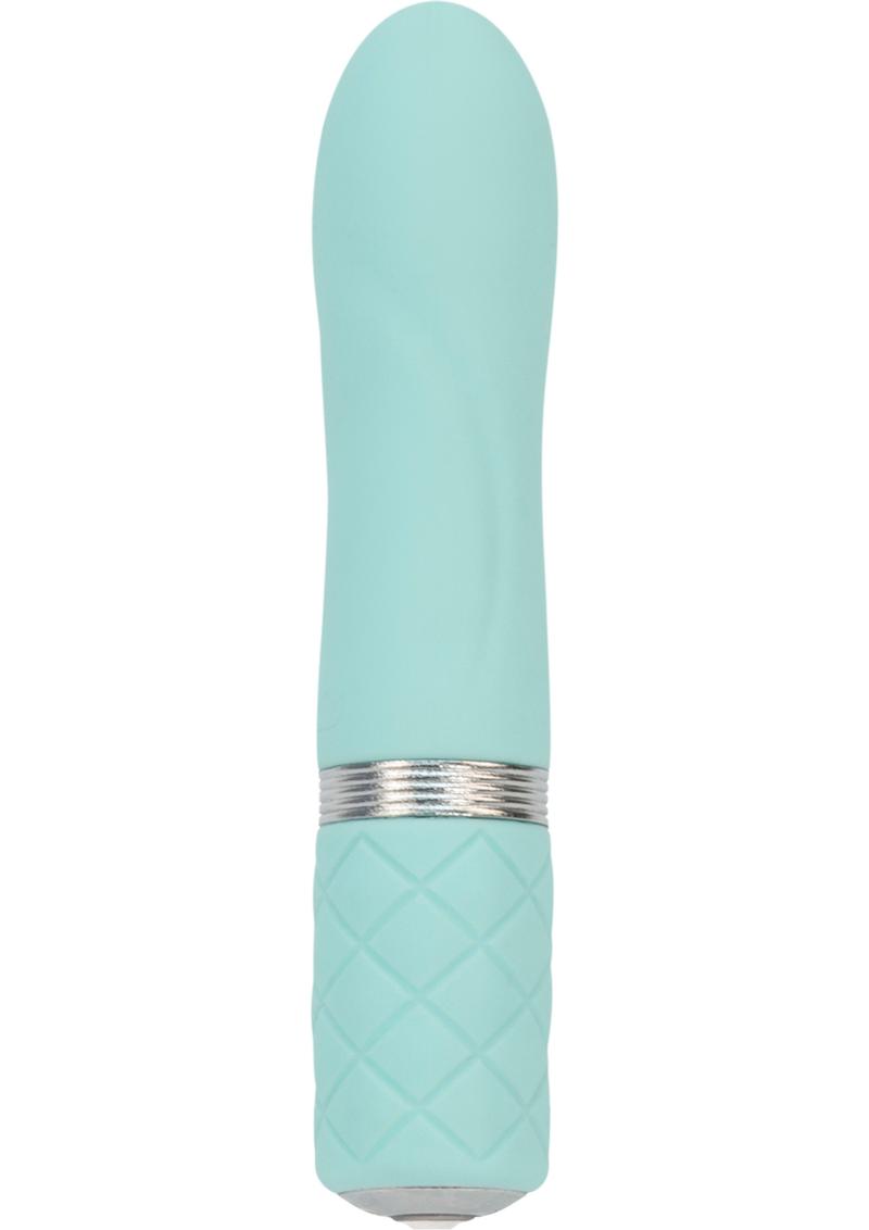 Pillow Talk Flirty USB Rechargeable Silicone Bullet Teal