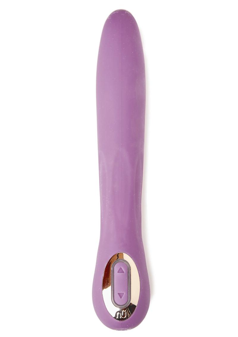 Bentlii 15-function Dual Motor USB Rechargeable Silicone Vibrator Waterproof Purple