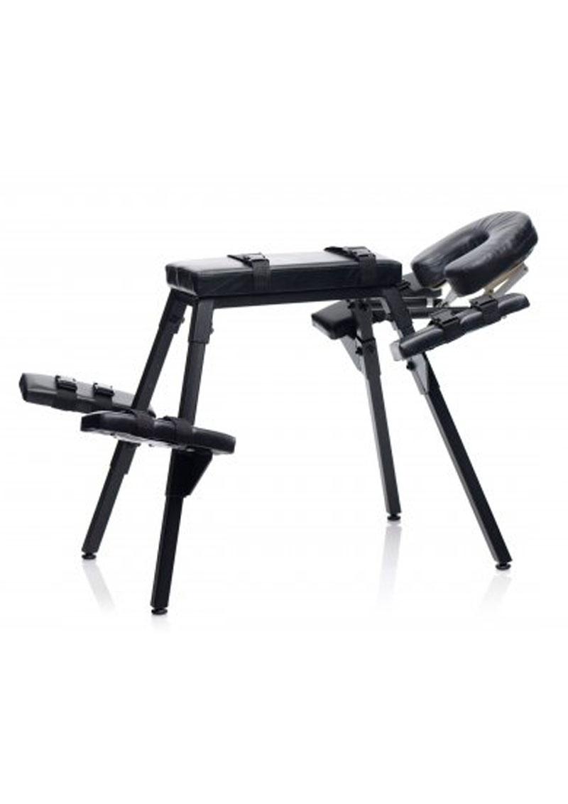 Master Series Obedience Extreme Sex Bench With Straps