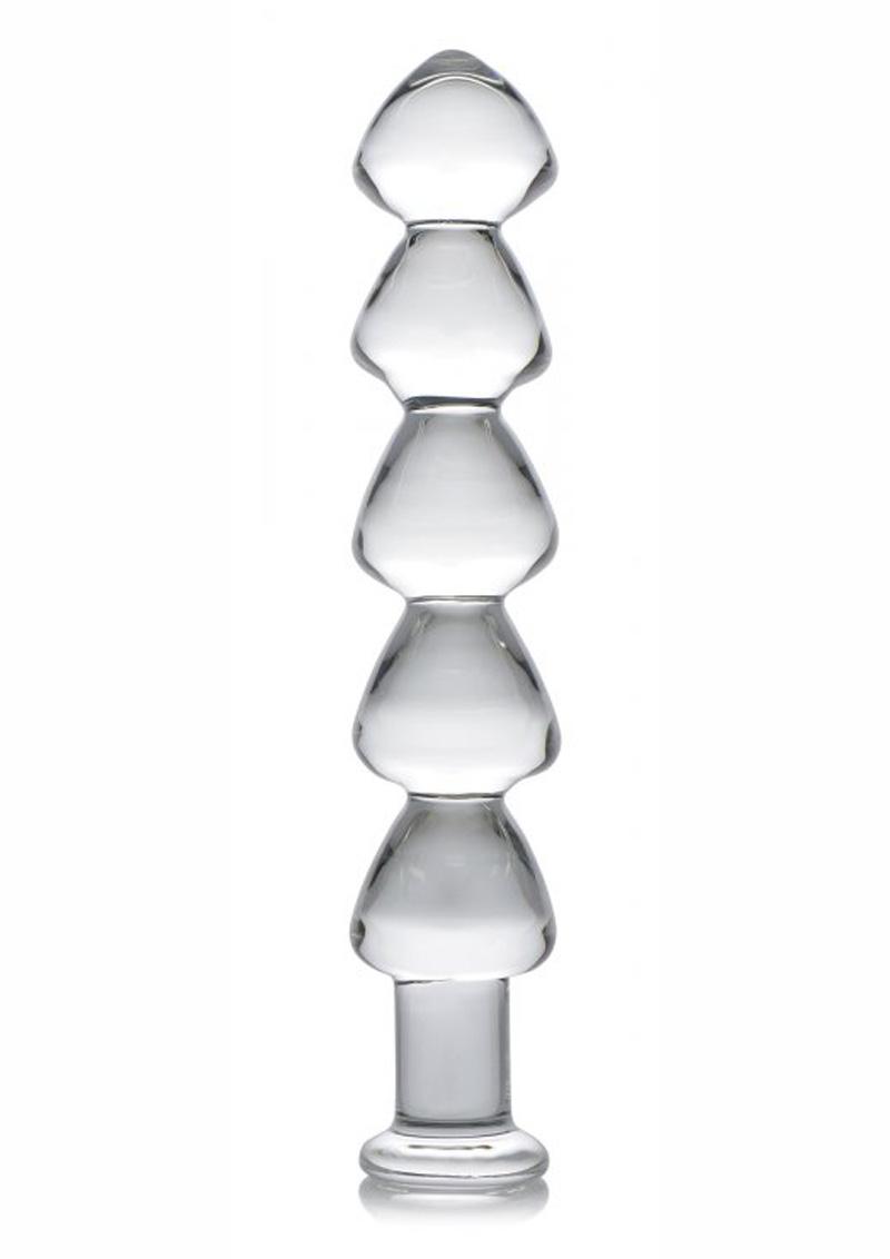 Master Series Drops Anal Links Glass Dildo 11 Inches