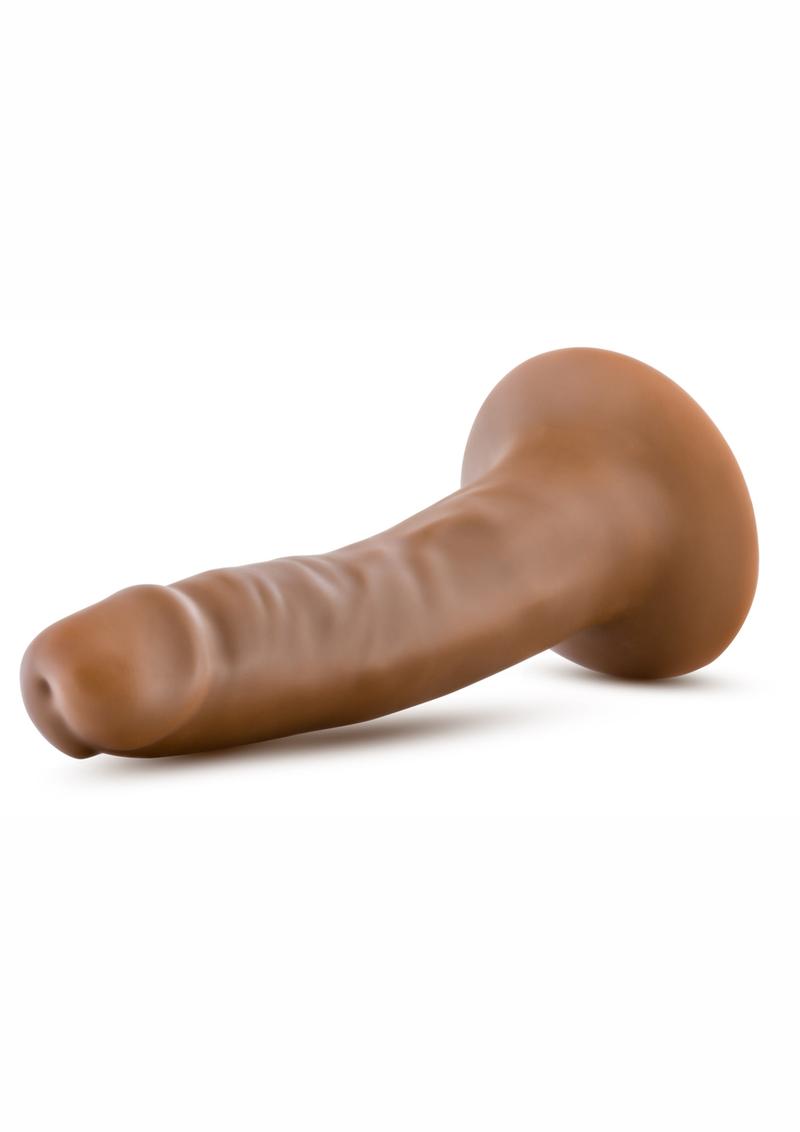 Dr. Skin Realistic Cock With Suction Cup Mocha 5.5 Inch