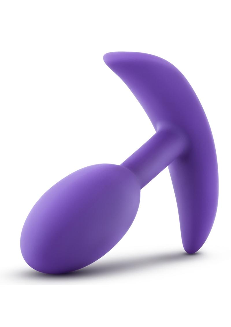 Luxe Wearable Vibra Slim Plug Silicone Small - Purple