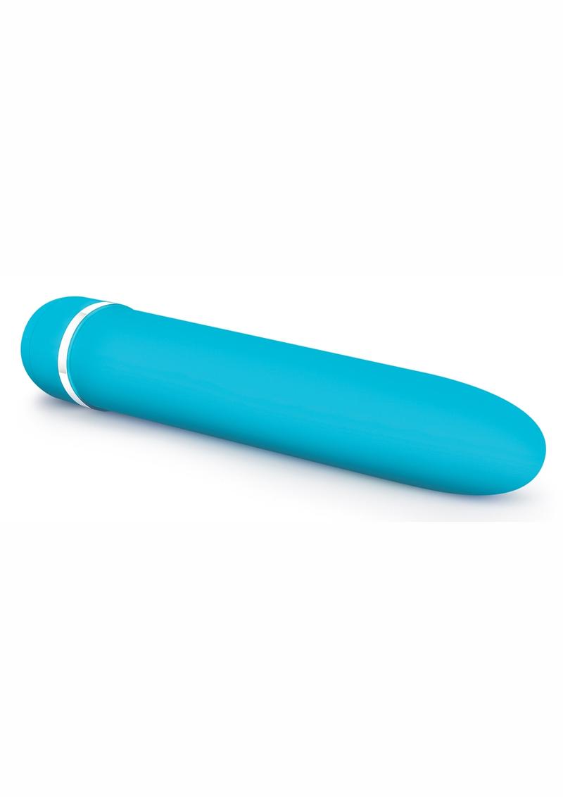 Rose Luxuriate Vibrator Multi Speed Blue 7 Inch