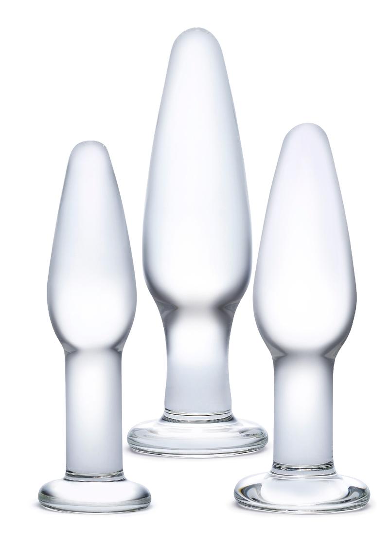 Glas Anal Training 3 Piece Set Glass Clear