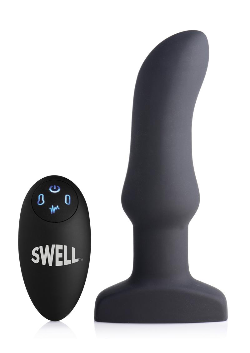 Swell 10x Inflate Vibe Curved Anal Plug