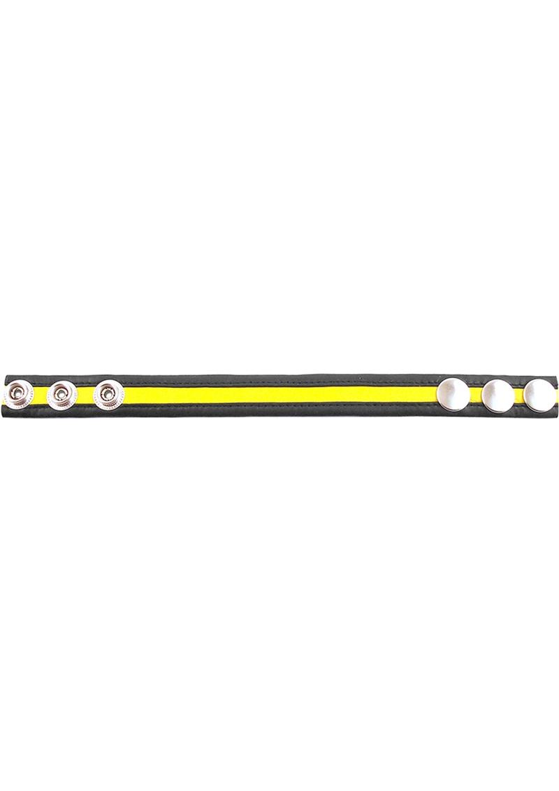 Rouge Cock Strap Yellow/black