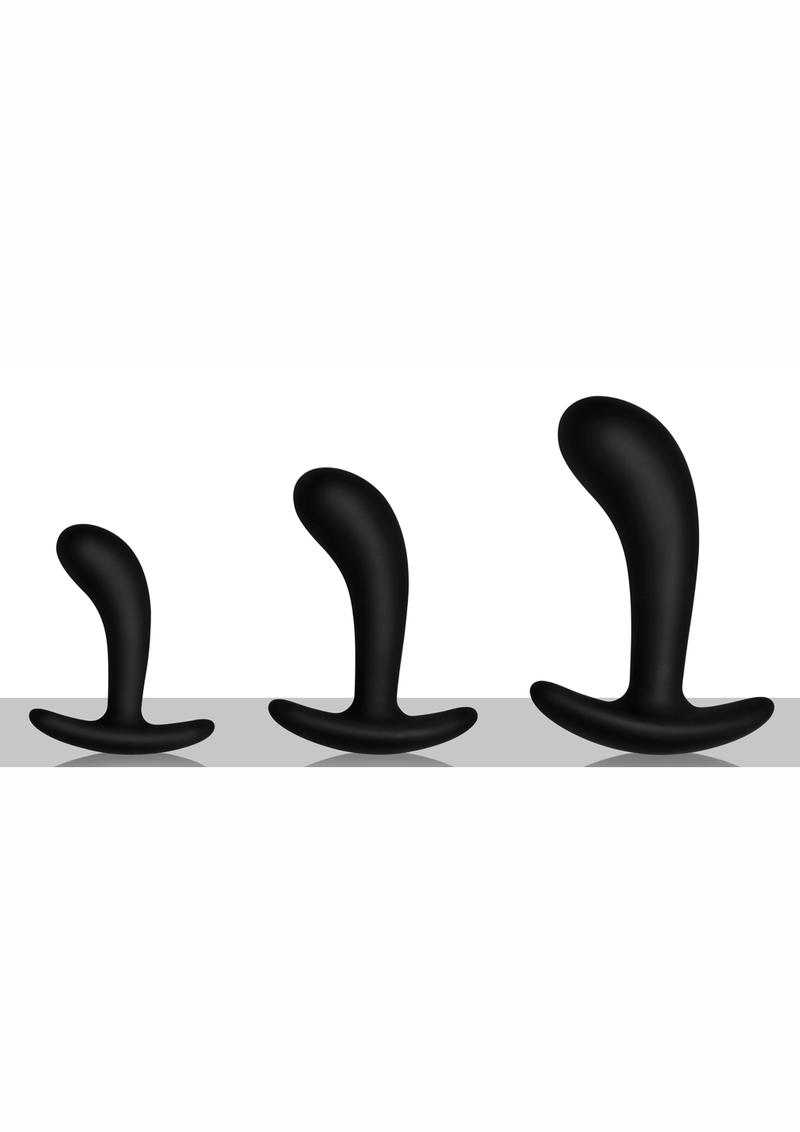 MS Dark Delights Curve Anal Set (3 Piece) - Black