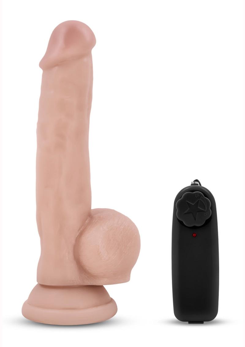 Dr. Skin Dr. Spin Gyrating Dildo with Suction Cup 8.5in - Vanilla