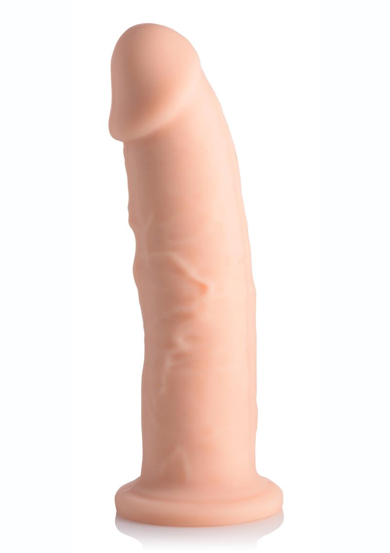 Fleshstixxx Silicone Bendable Dong 6 Inch - Vanilla