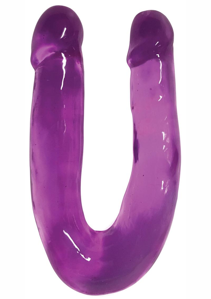 Lollicock Sweet Slim Double Dipper Double Dildo - Grape