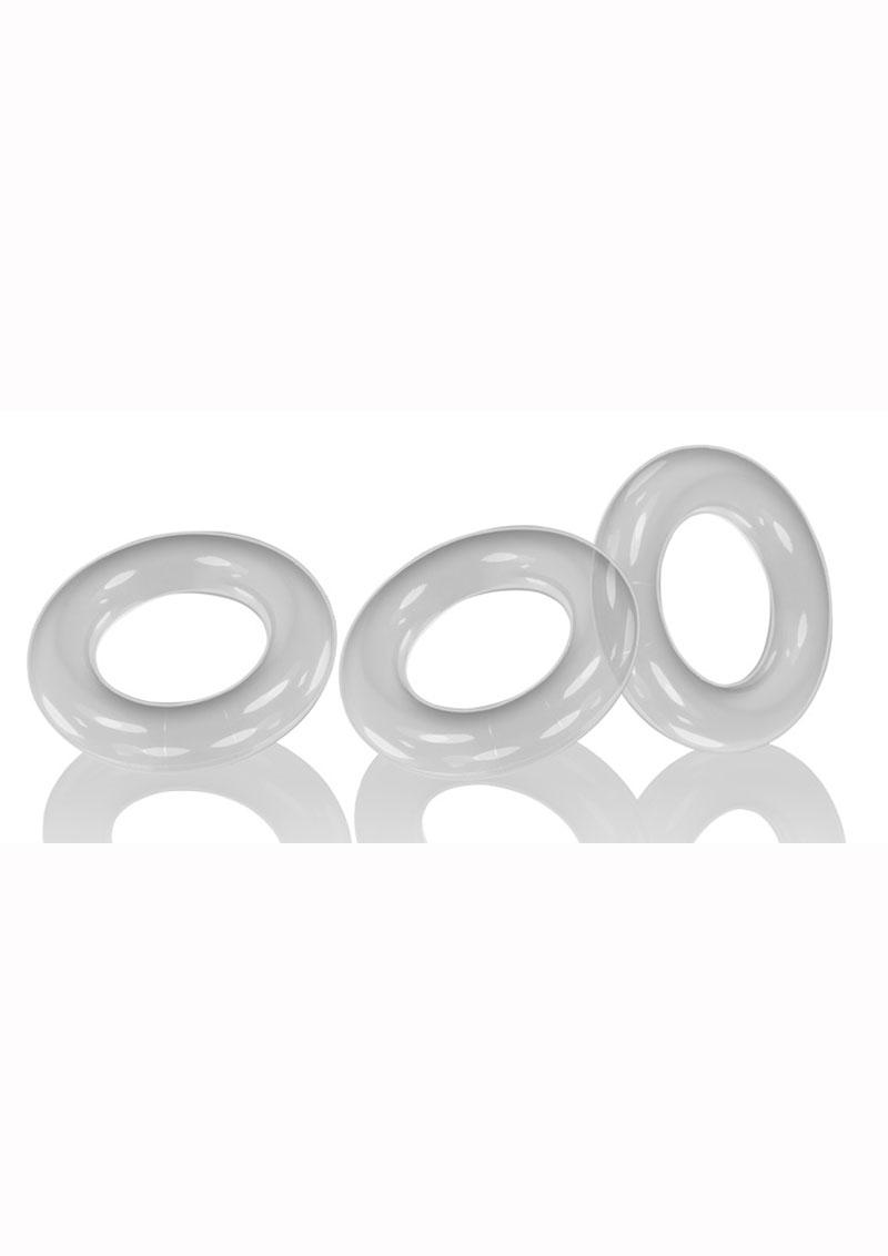 Oxballs Willy Rings 3pk Clear