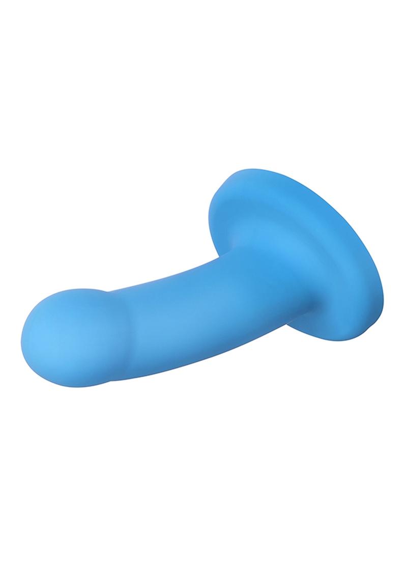 Nexus Collection JINX Silicone Dildo 5in - Blue