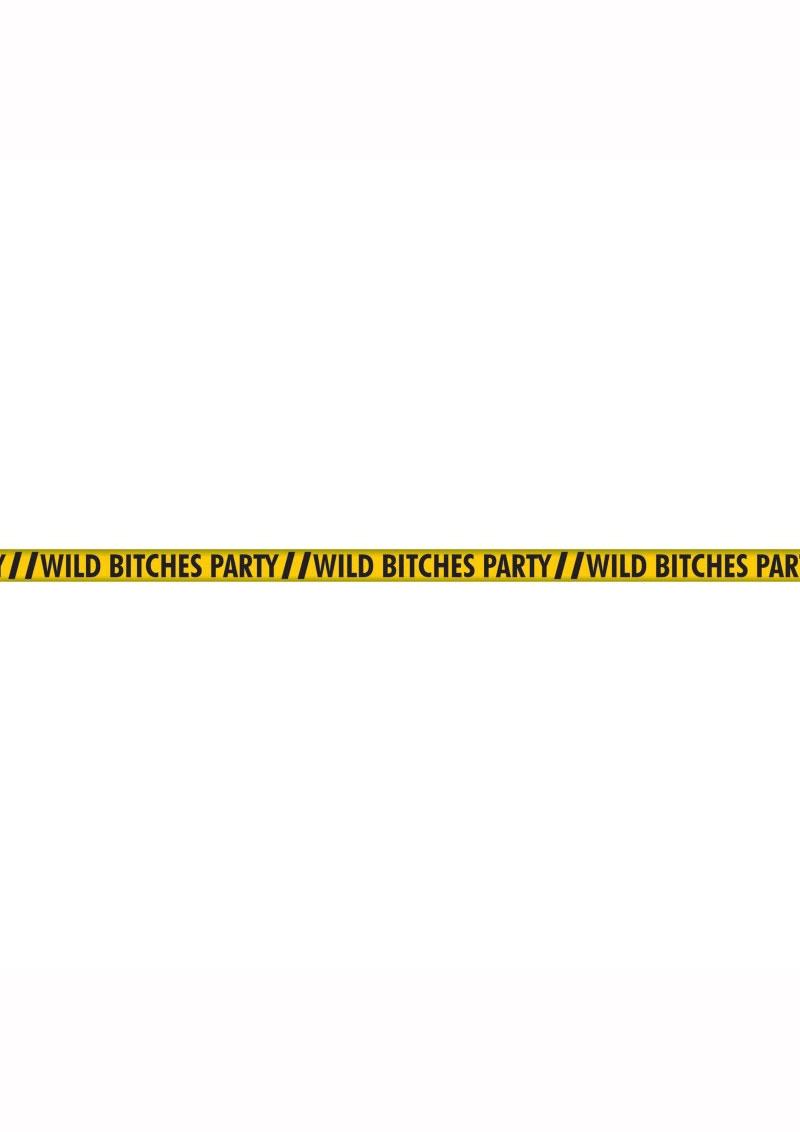 Wild Bitches Party Tape - Yellow/Black