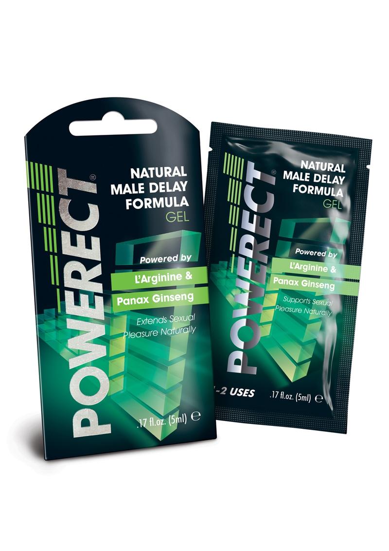 Powerect Natural Delay Serum 36 Foils Per Counter Display