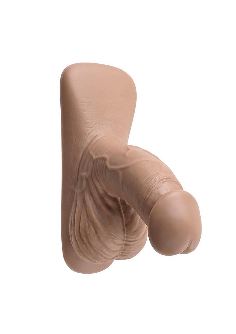 Gender X Silicone Packer Dildo 4in - Tan