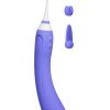 Lovense Hyphy Remote Controlled Silicone Dual End Vibrator - Purple