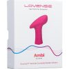 Lovense Ambi Remote Controlled Silicone Bullet Vibrator - Pink