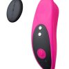 Lovense Ferri App Compatible Silicone Panty Vibrator - Pink/Black