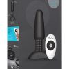 B-Vibe Rimming Plug 2 Rechargeable Silicone Anal Plug - Black