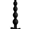 B-Vibe Cinco Rechargeable Silicone Anal Beads - Black