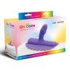 Cowgirl Unicorn Uni Horn Silicone Attachment - Purple