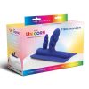 Cowgirl Unicorn Two-Nicorn Silicone Attachment - Navy Blue