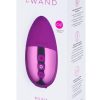 Le Wand Point Rechargeable Silicone Contoured Mini Vibrator - Cherry