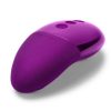 Le Wand Point Rechargeable Silicone Contoured Mini Vibrator - Cherry