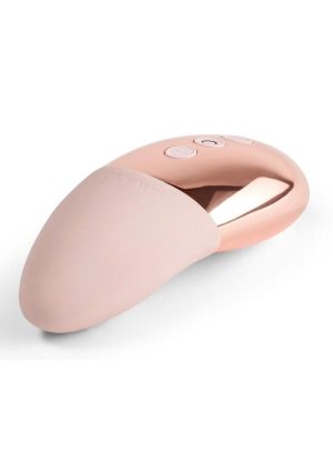 Le Wand Point Rechargeable Silicone Contoured Mini Vibrator - Rose Goild