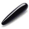 Le Wand Crystal Wand Probe with Silicone Ring - Black Obsidian