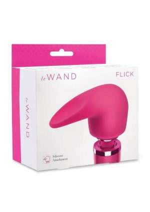 Le Wand Flick Silicone Attachment - Magenta