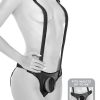 Body Dock Strap-On Suspenders - Black