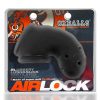 Airlock Air-Lite Vented Silicone Chastity - Black Ice
