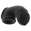 Airlock Air-Lite Vented Silicone Chastity - Black Ice