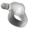Glowdick Silicone Cockring with LED - Clear Ice